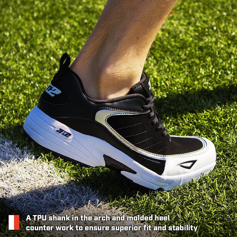 3N2 Men's Viper Turf Trainer, Black, 10 - Image 2